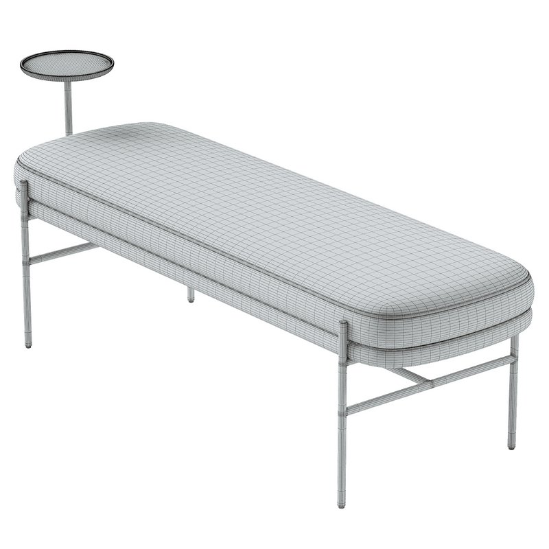 Novak Bench With Table - Image 5