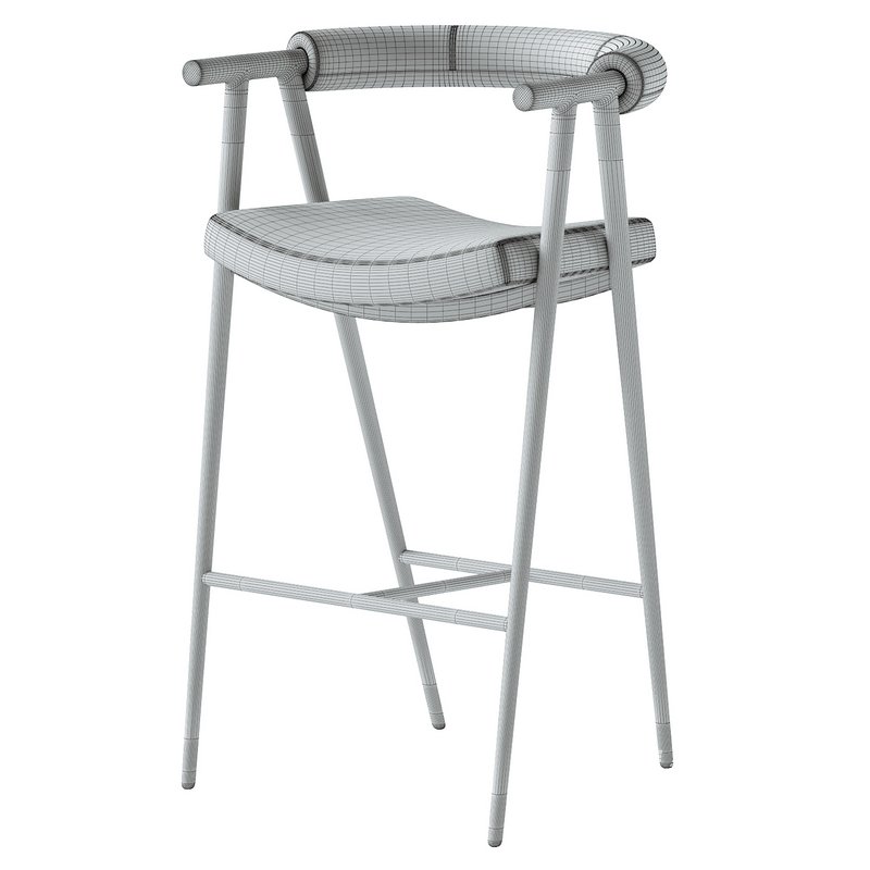 Bruso Barstool & Bruso Dining Chair - Image 6