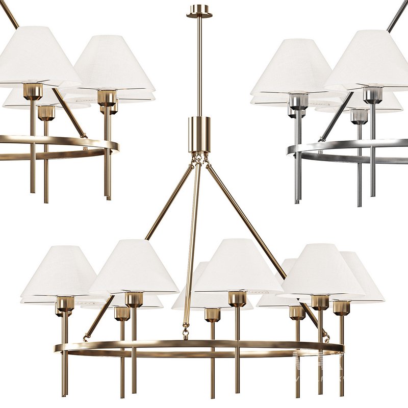 Ring chandeliers and lamps FAREL - Image 1