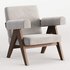053 Capitol Complex Armchair by Pierre Jeanneret - Thumbnail 1