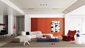 Red Living Room - Thumbnail 1
