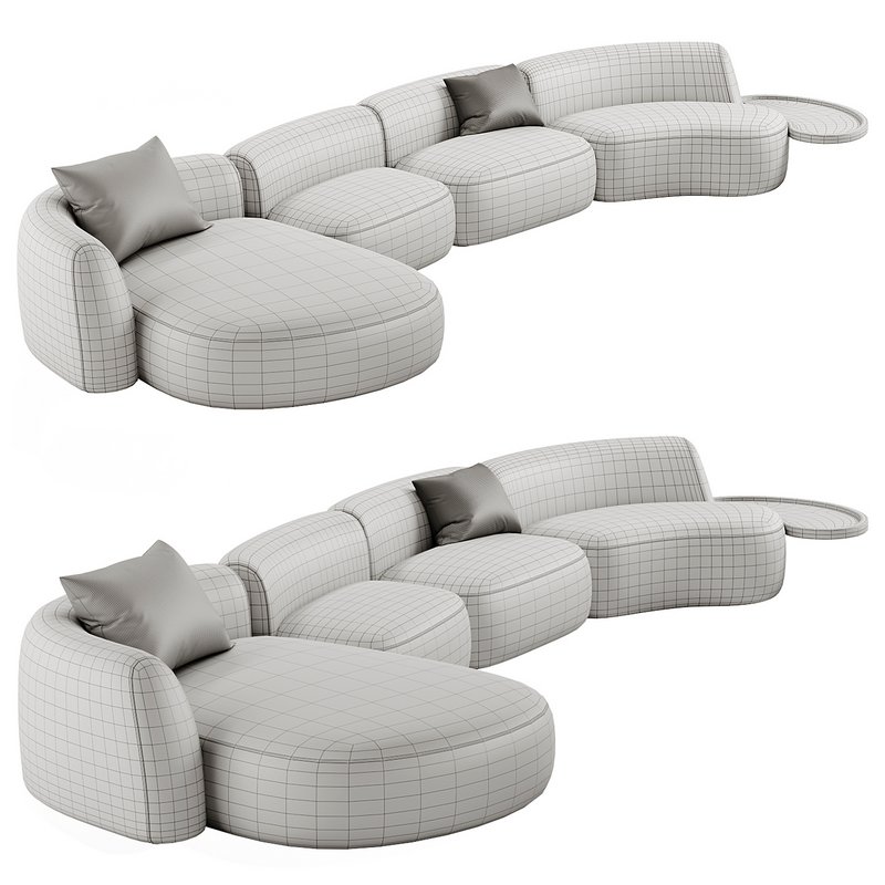 OZE Modular sofa by Delcourt Collection - Image 2