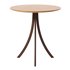EXPORMIM BISTRO Round oak table - Thumbnail 1
