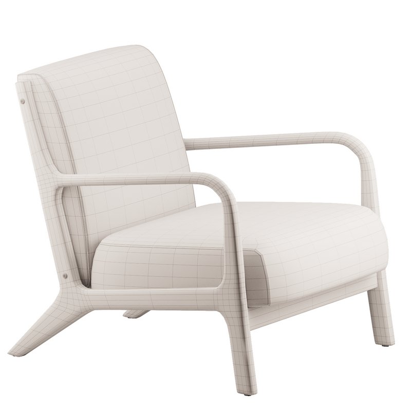 Rodney Wood Arm Chair Threshold - Image 4