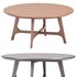 Larsen Large Round Walnut Coffee Table - Thumbnail 1