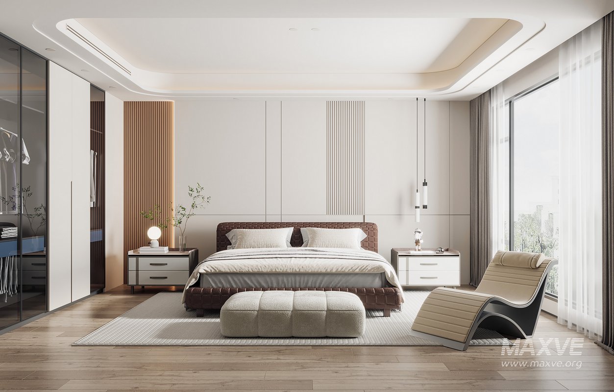 Modern bedroom - Image 1
