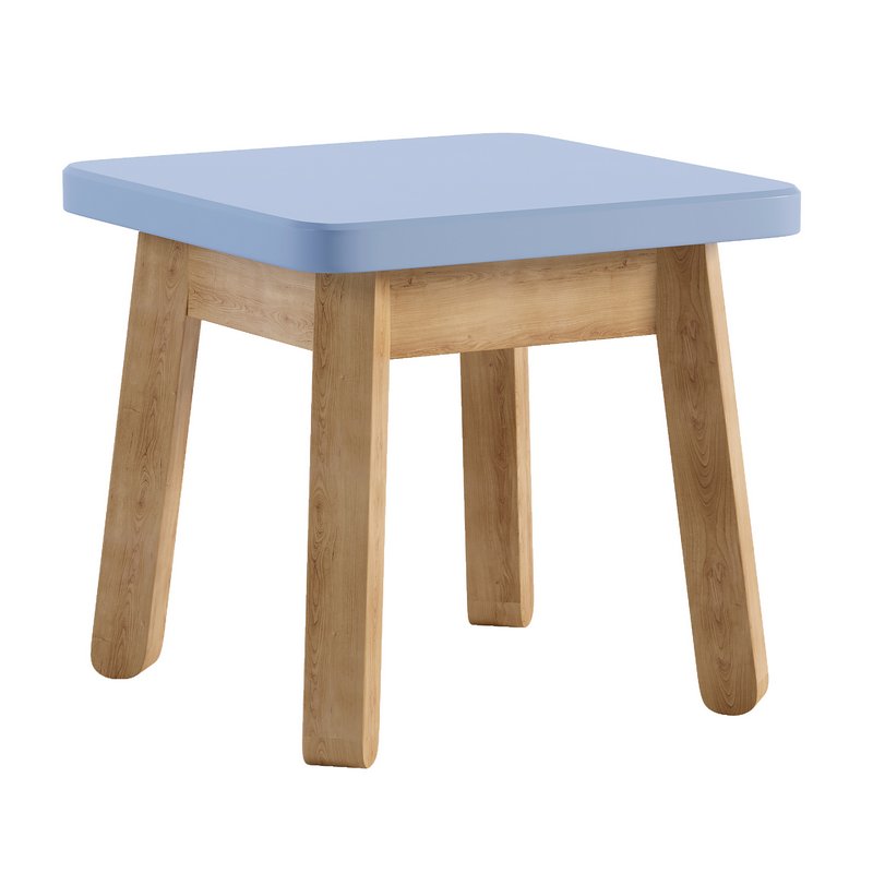 Children’s chair Ruffy White - Image 4