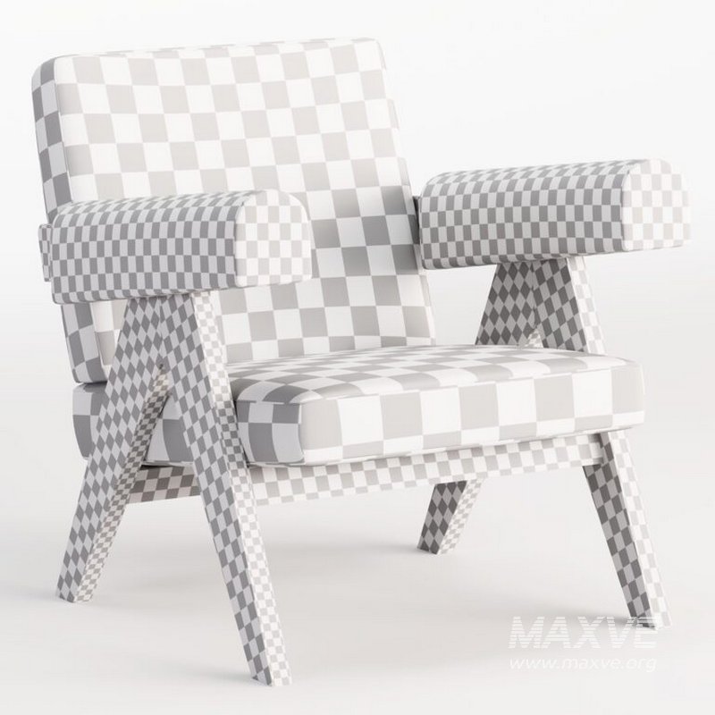 053 Capitol Complex Armchair by Pierre Jeanneret - Image 3