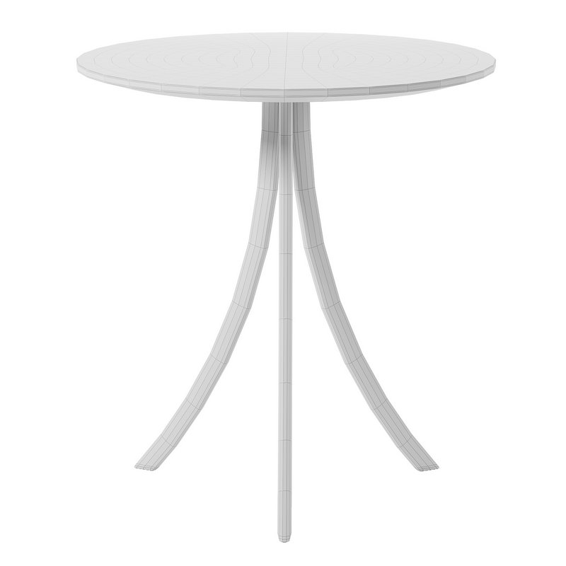 EXPORMIM BISTRO Round oak table - Image 5