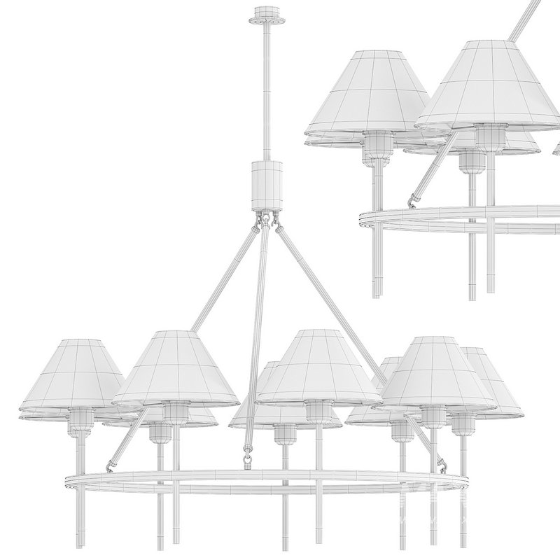 Ring chandeliers and lamps FAREL - Image 5