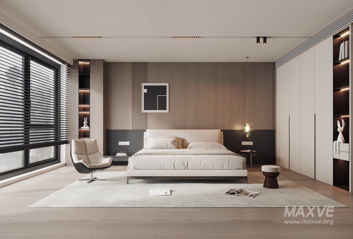 Modern bedroom - Image 1