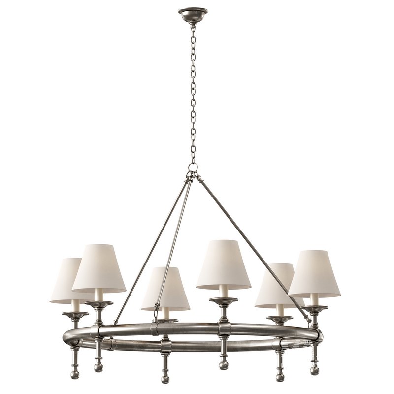 Classic Ring Chandelier - Image 1