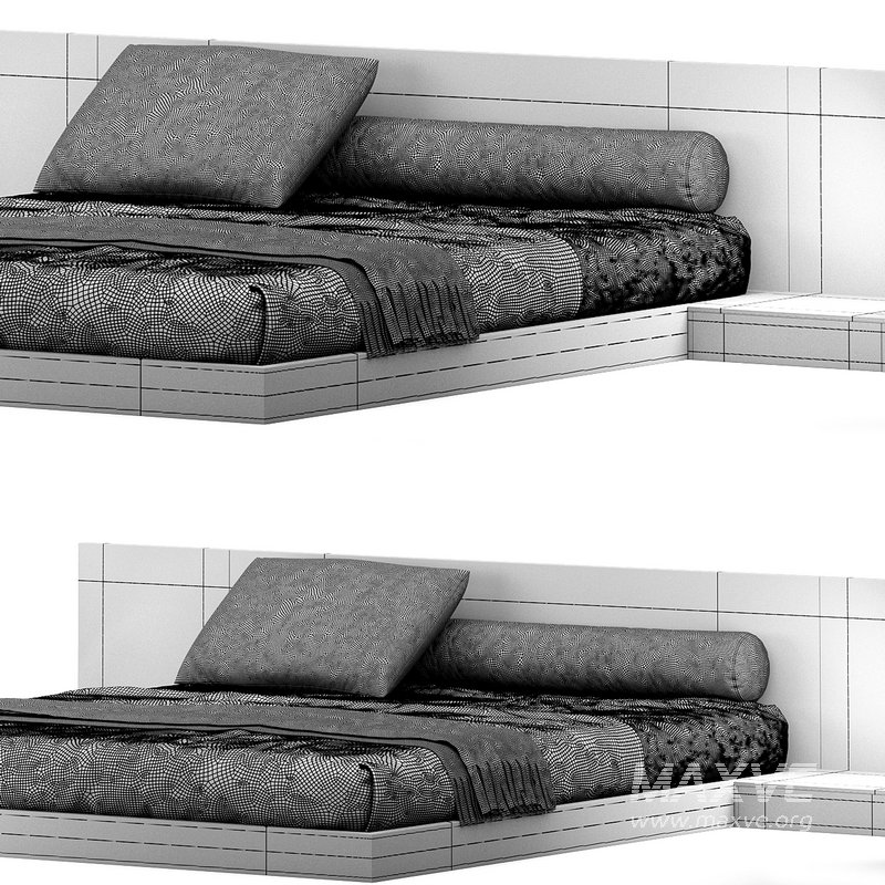 Double bed from Litfad - Image 4