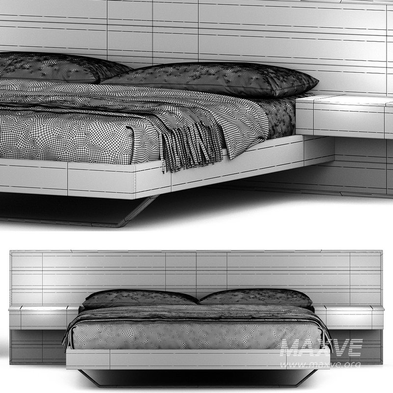 Rialto bed by Riva 1920 - Image 4