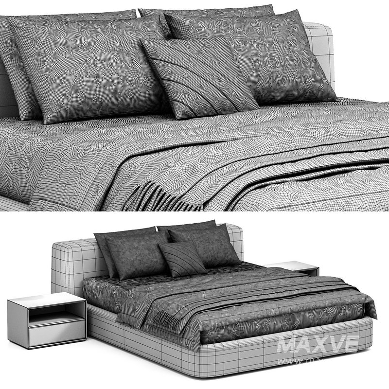 Siena bed by Como - Image 6