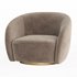 EICHHOLTZ Swivel Armchair BRICE Boucle Cream - Thumbnail 3