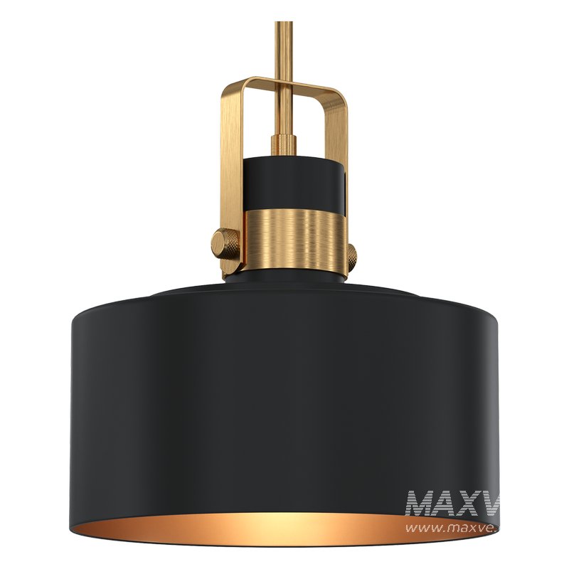 Courtney Black Mini Pendant Light - Image 3