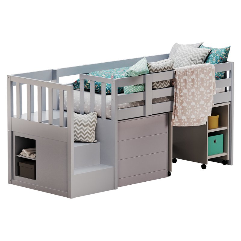 Neutron Mid Sleeper Bed - Image 5