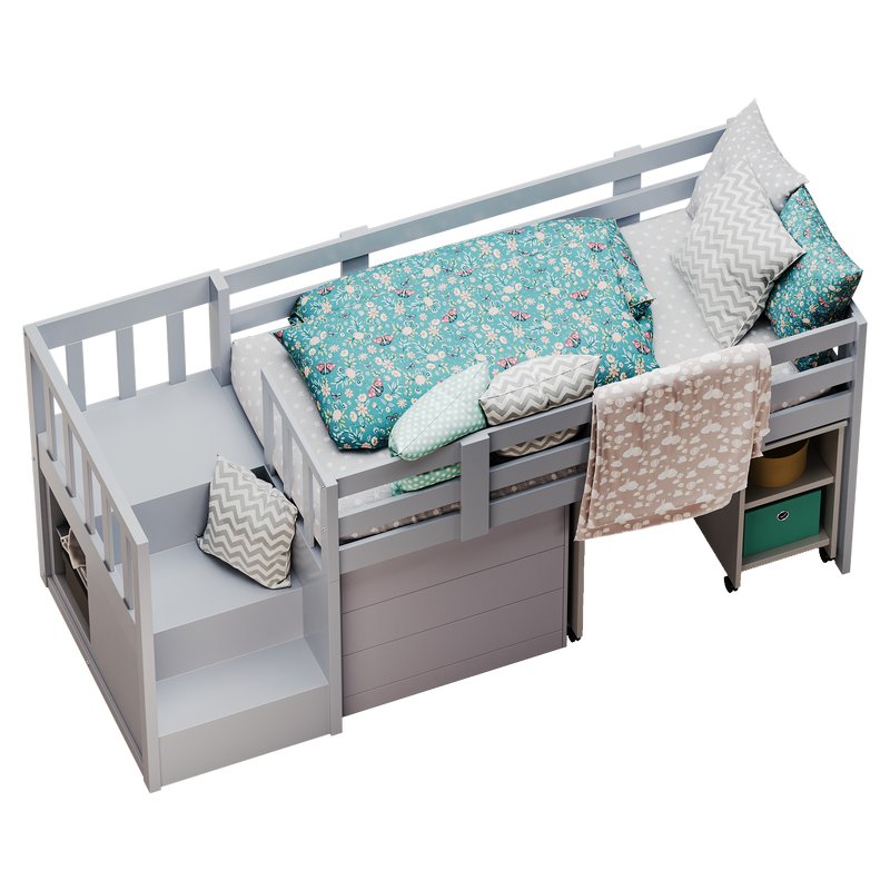 Neutron Mid Sleeper Bed - Image 3