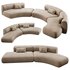 MDF ITALIA Cosy Curve Sofa - Thumbnail 1