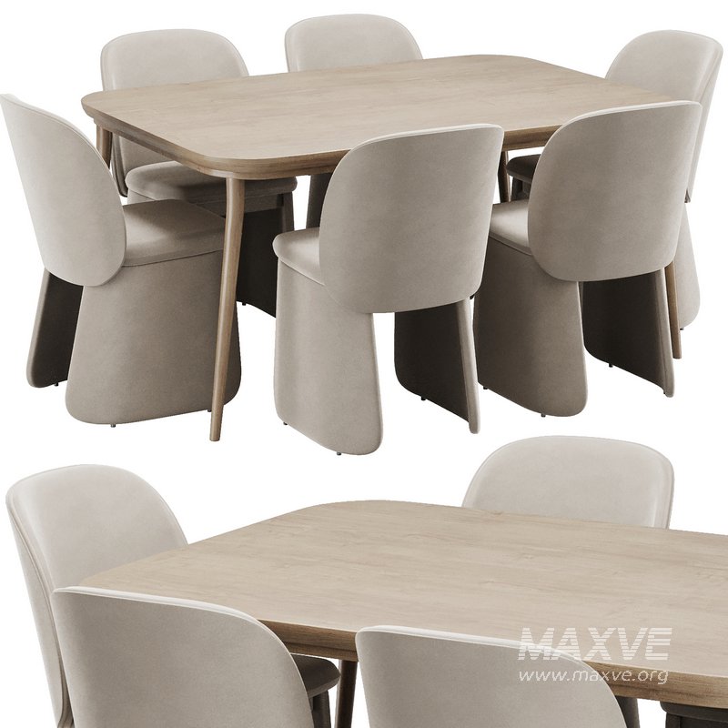 Dinning chair and table36 - Image 1