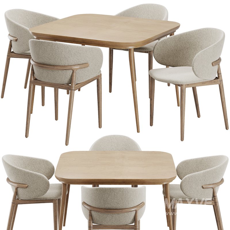 Dinning chair and table set30 - Image 1