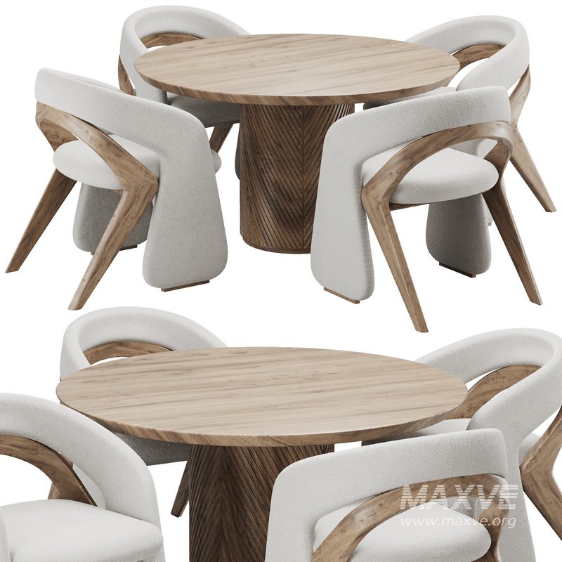 Dinning chair and table37 - Image 1
