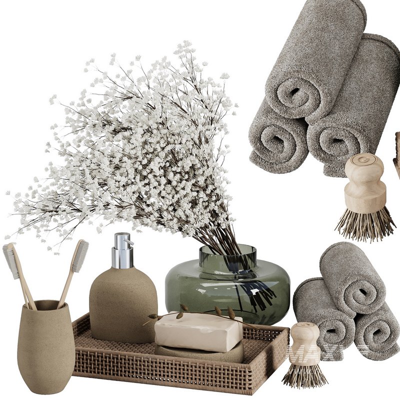 Bathroom accessories SetV21 - Image 1