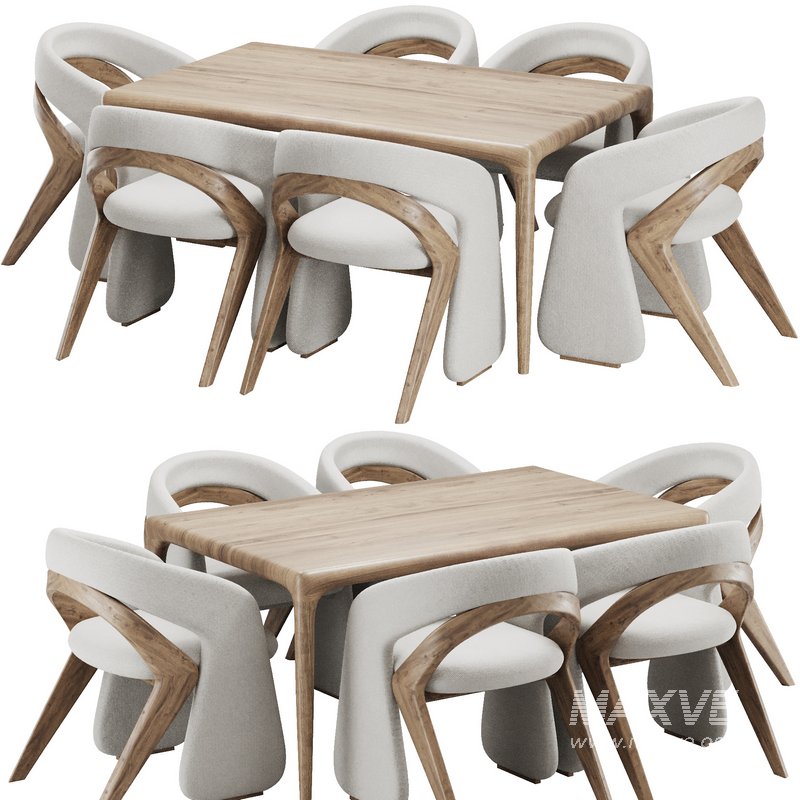 Dinning chair and table38 - Image 1