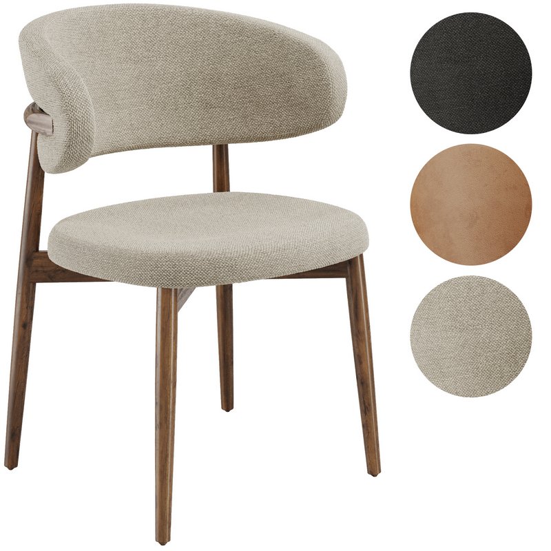 Oleandro Padded Chair - Image 1