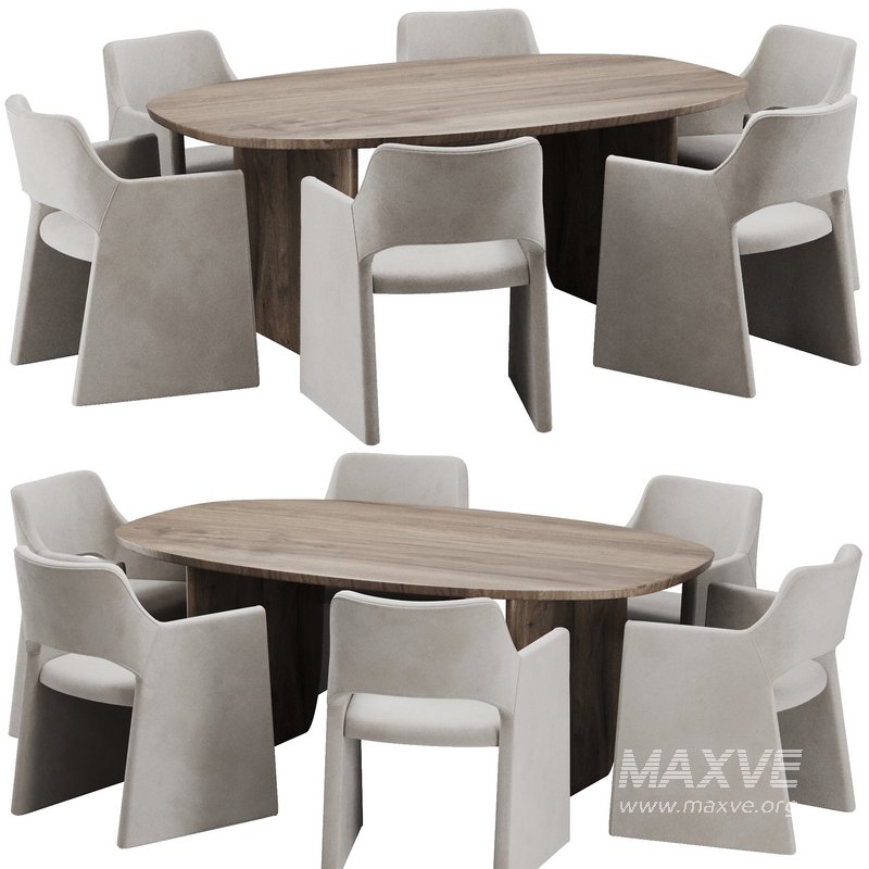Dinning chair and table34 - Image 1
