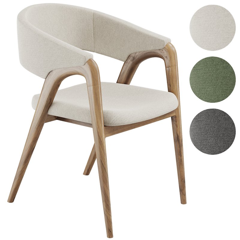 Arc Dining armchair - Image 3