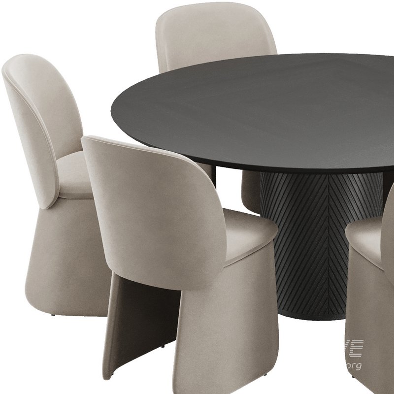 Dinning chair and table32 - Image 2