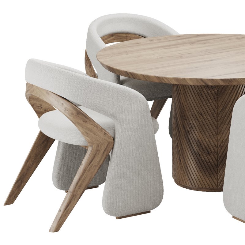 Dinning chair and table37 - Image 2