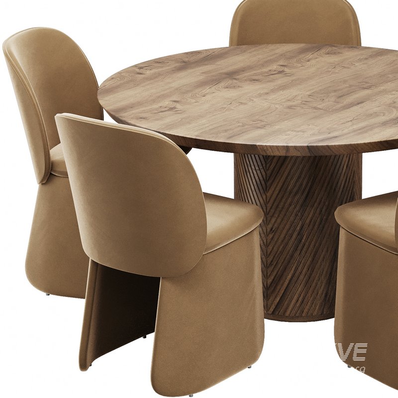 Dinning chair and table35 - Image 2