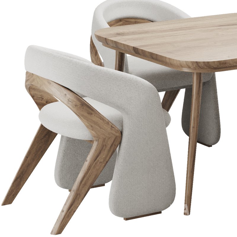 Dinning chair and table39 - Image 2