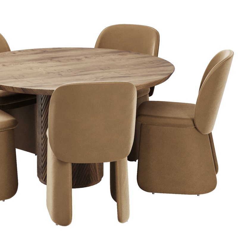 Dinning chair and table35 - Image 3