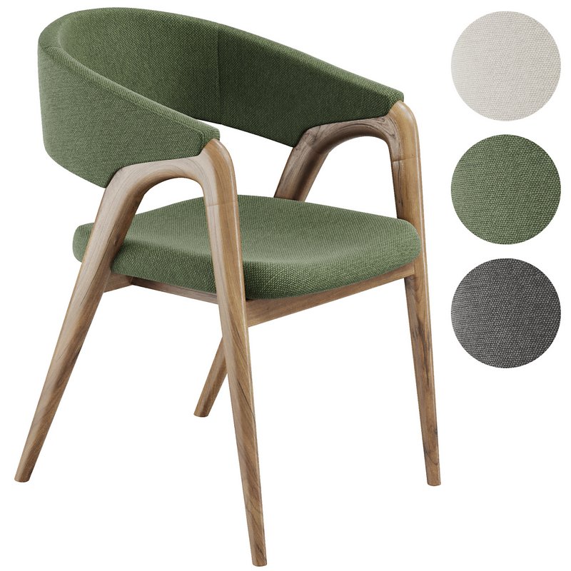 Arc Dining armchair - Image 1