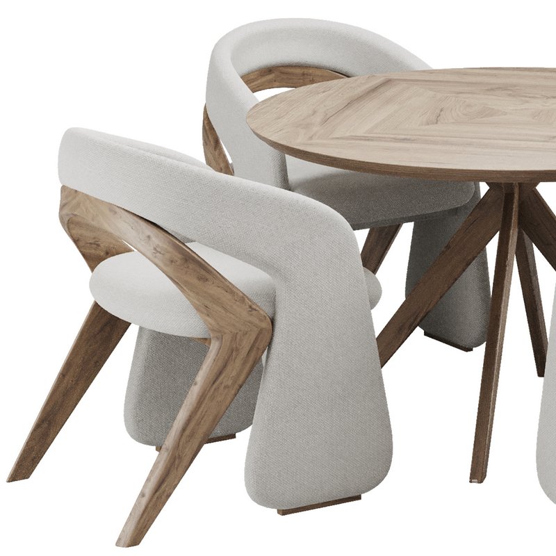 Dinning chair and table41 - Image 4