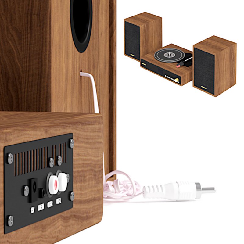 Crosley Alto Turntable Shelf System - Image 3