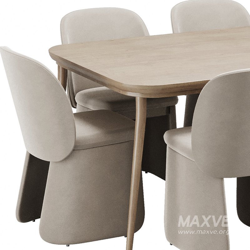 Dinning chair and table36 - Image 2
