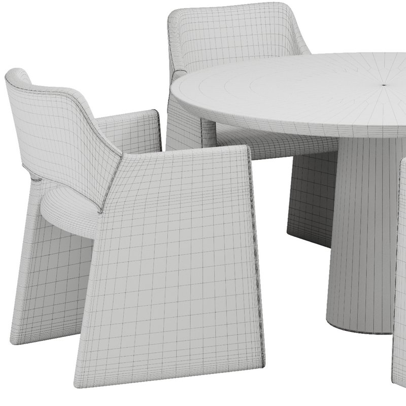 Dinning chair and table33 - Image 2