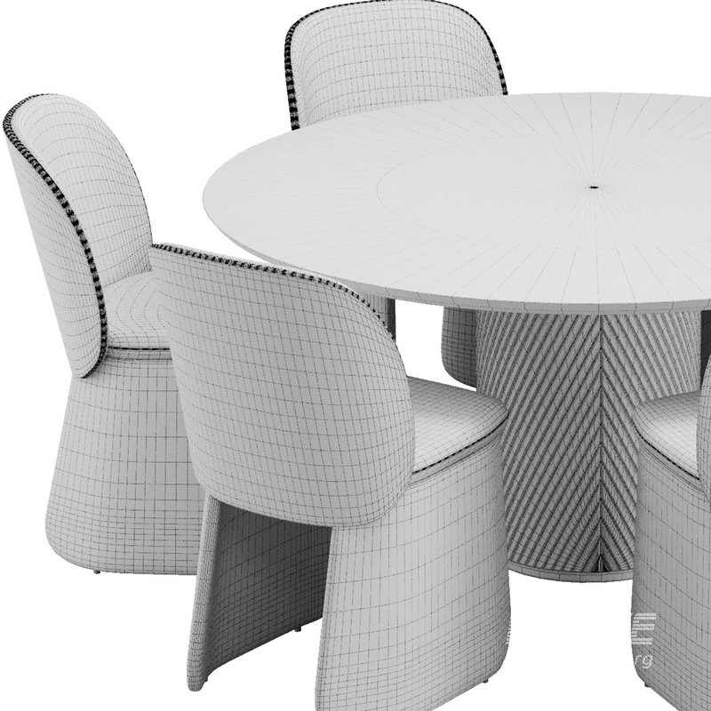 Dinning chair and table32 - Image 3