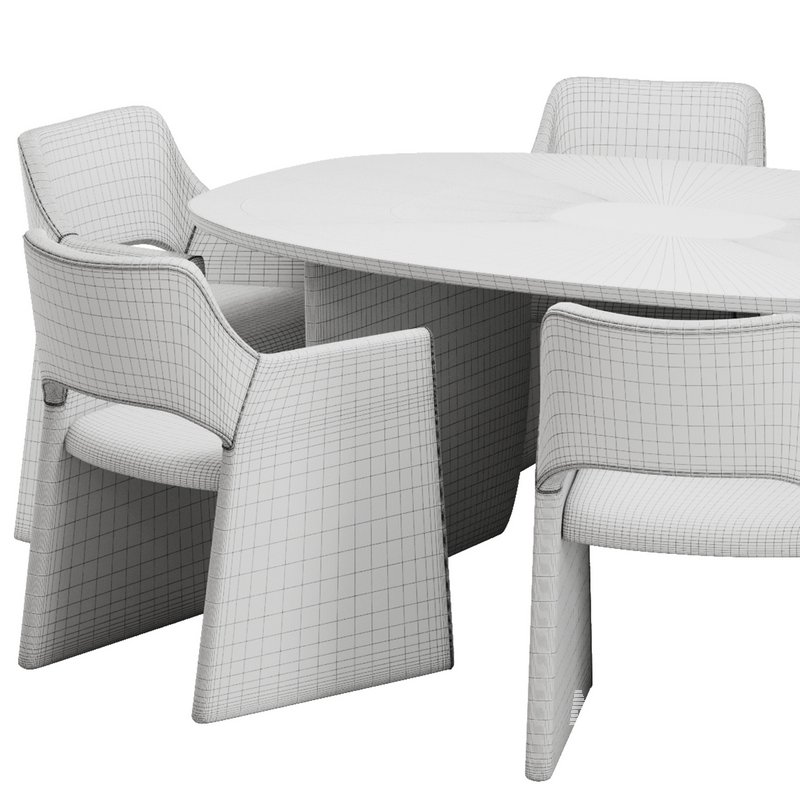 Dinning chair and table34 - Image 4