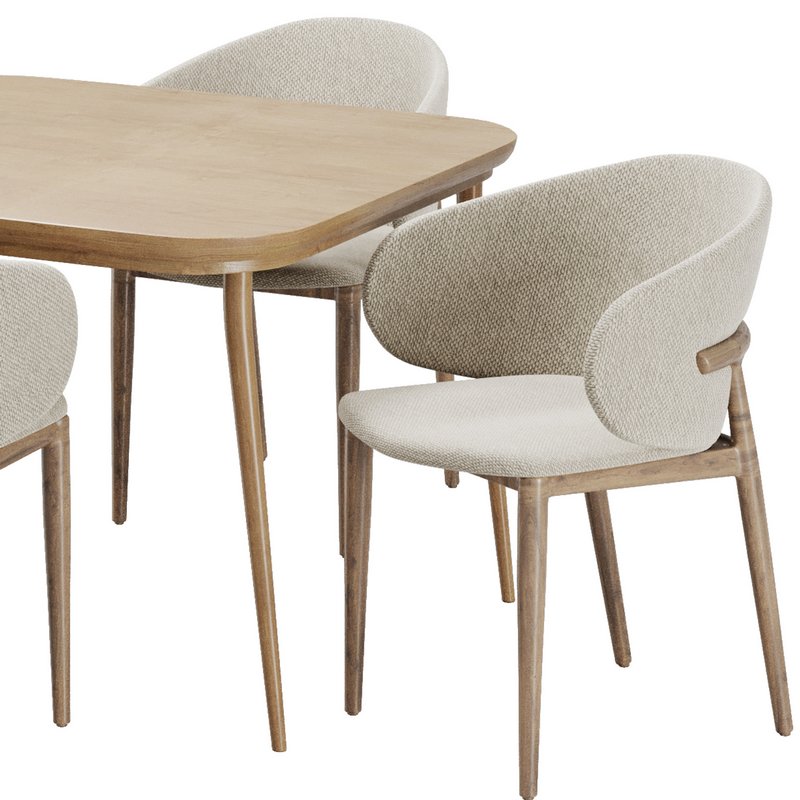 Dinning chair and table set30 - Image 4