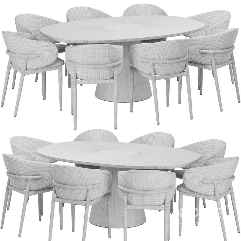 Dinning chair and table set29 - Image 5