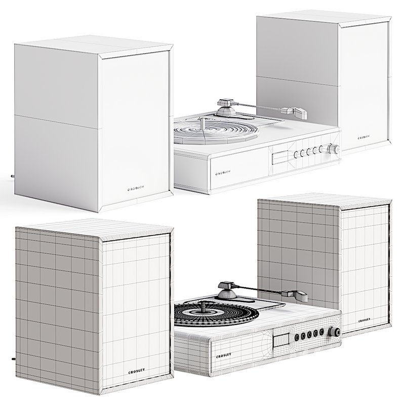 Crosley Alto Turntable Shelf System - Image 5