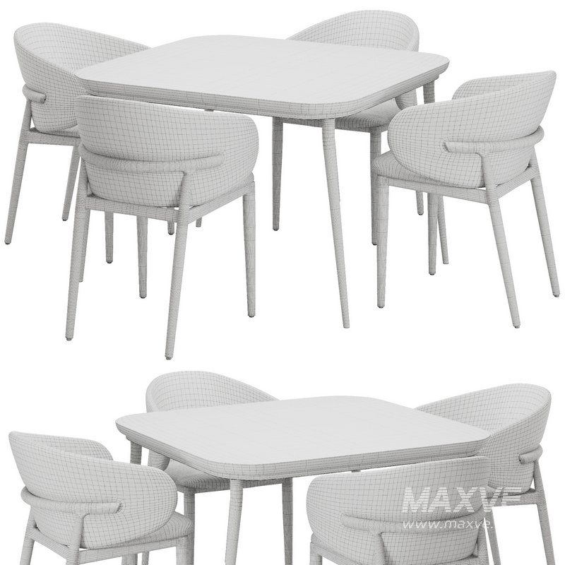 Dinning chair and table set30 - Image 5