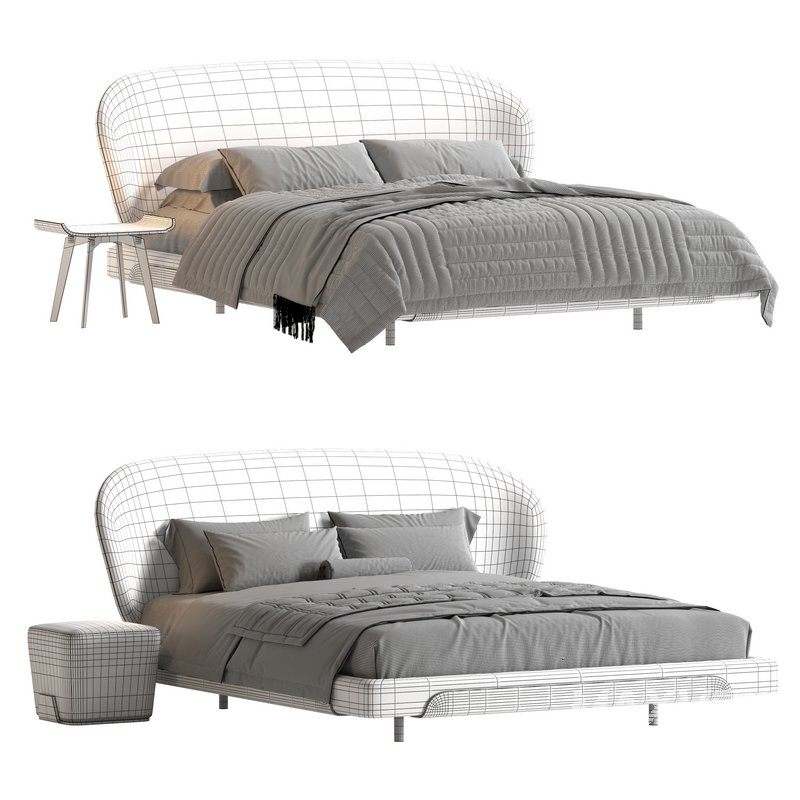 Olos Bed Bonaldo - Image 4
