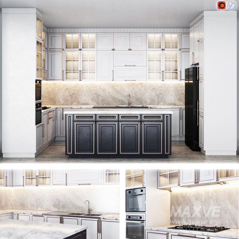 Neoclassical kitchen02 - Image 1